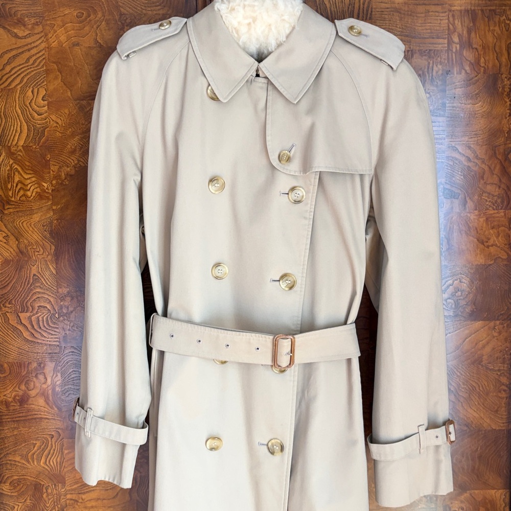Vintage Burberrys Nova Check Trench Coat
Size 20 Long/XL Timeless Classic - Picture 4 of 16